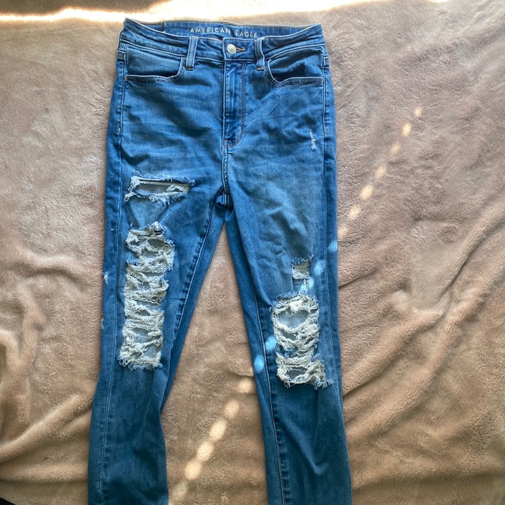 american eagle next level stretch six 6 jeans